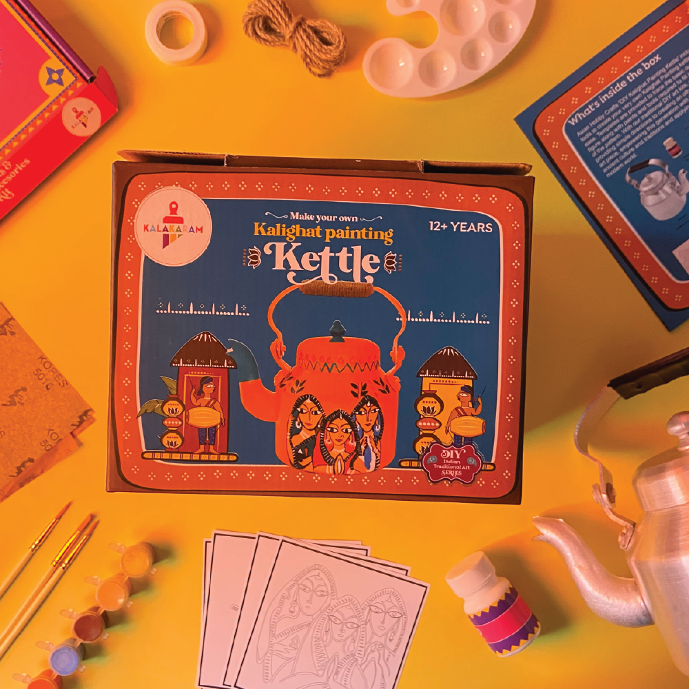 Make Your Own Kalighat Painting Kettle