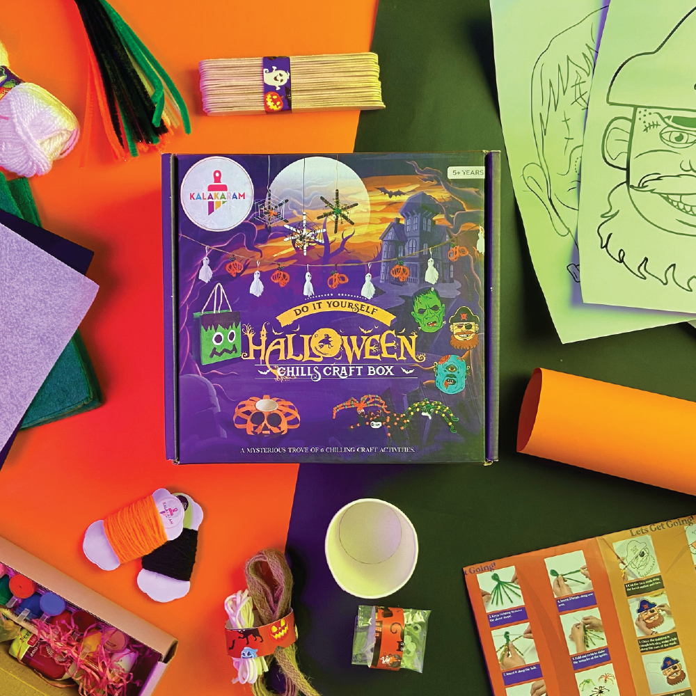 Spookyville Chills Craft Box – Kalakaram Spookyville Chills Craft Box – Kalakaram