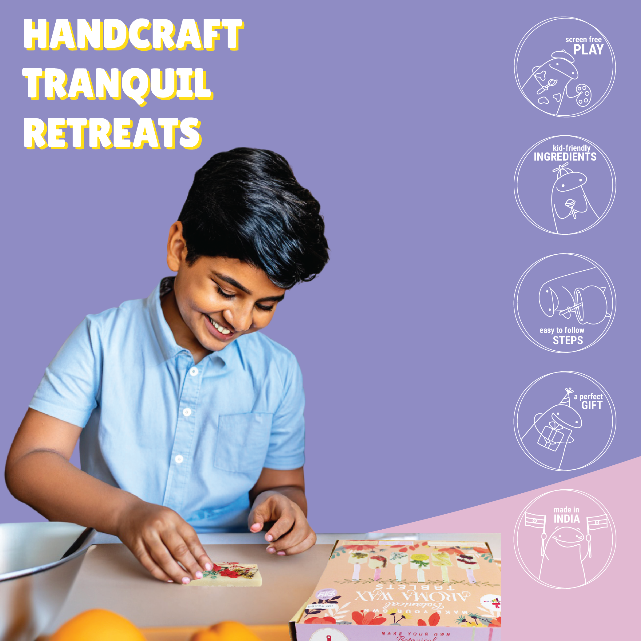 Botanical Aroma Wax Tablet Kit