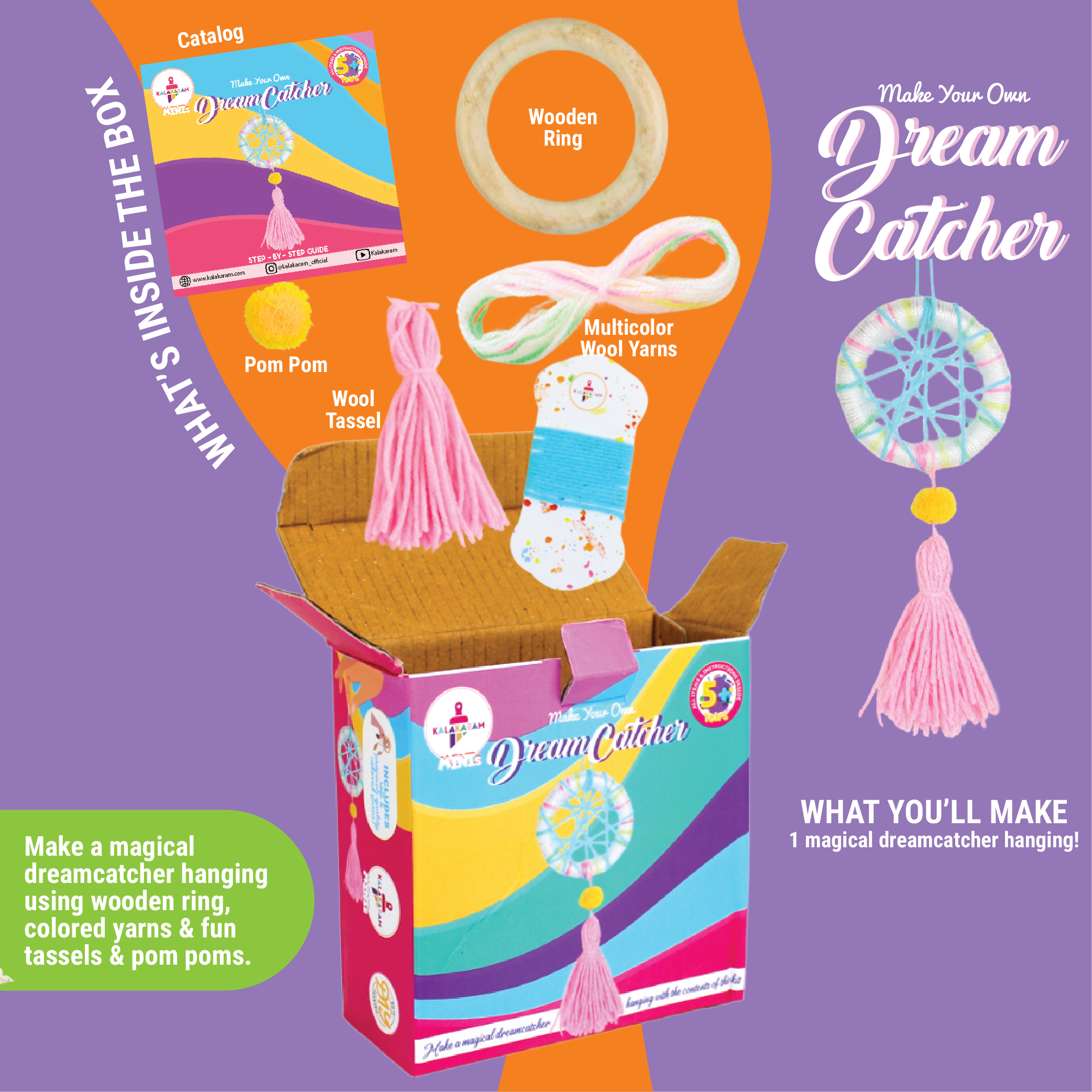 Mini Dream Catcher Making kit