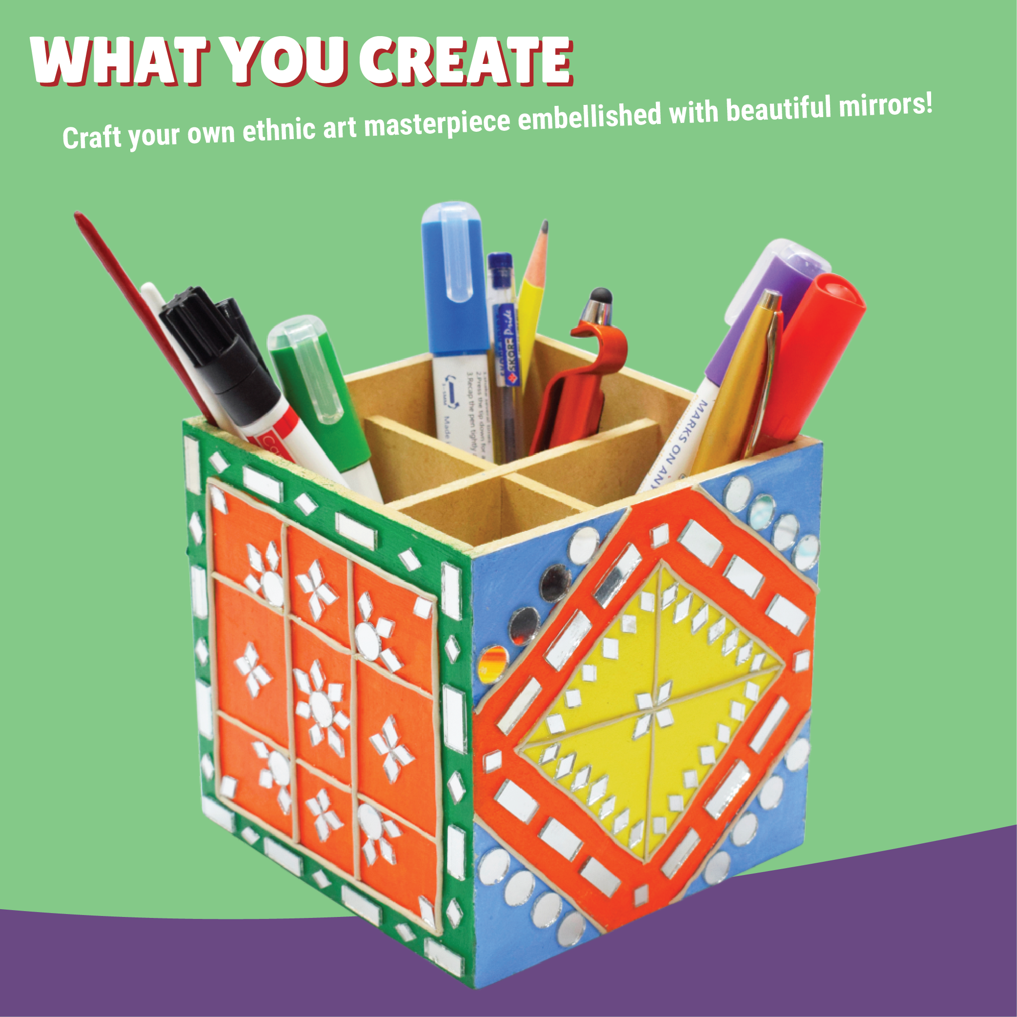 Lippan Art Pen Stand Painting Kit