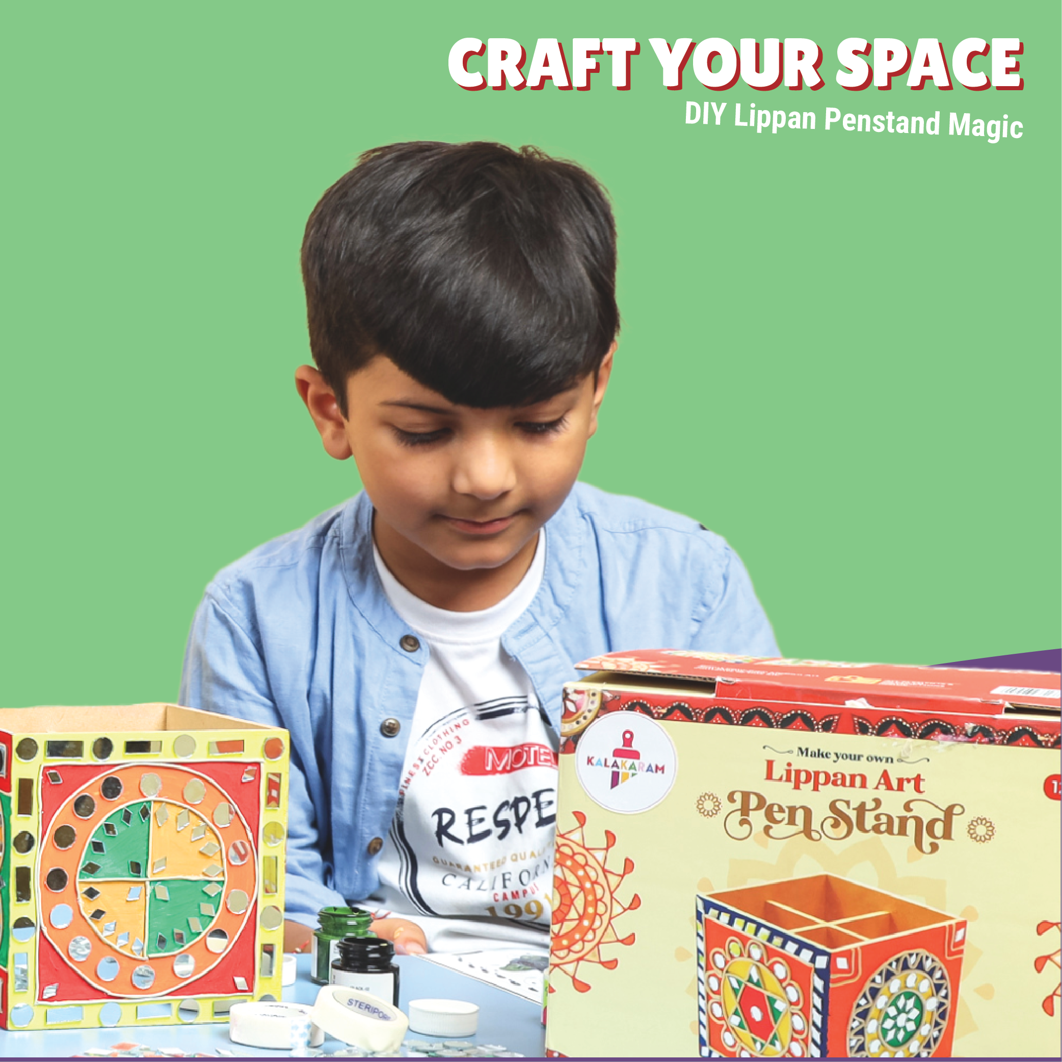 Lippan Art Pen Stand Painting Kit