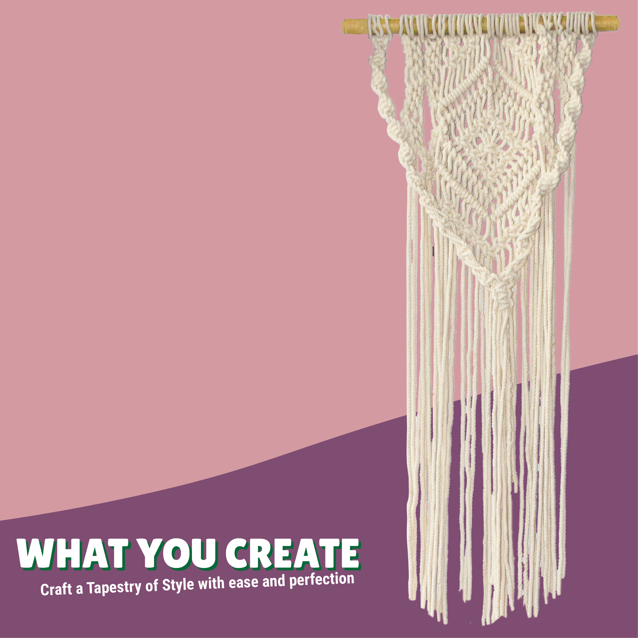 Macrame Wall Hanging Kit
