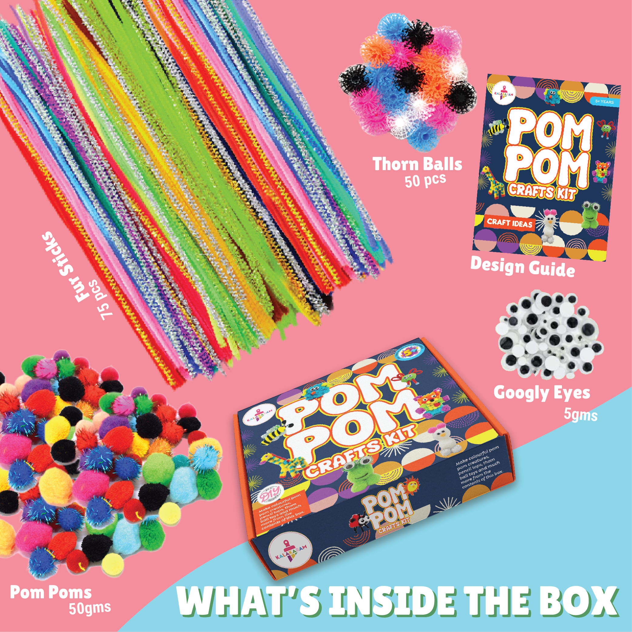Pom Pom Craft Kit