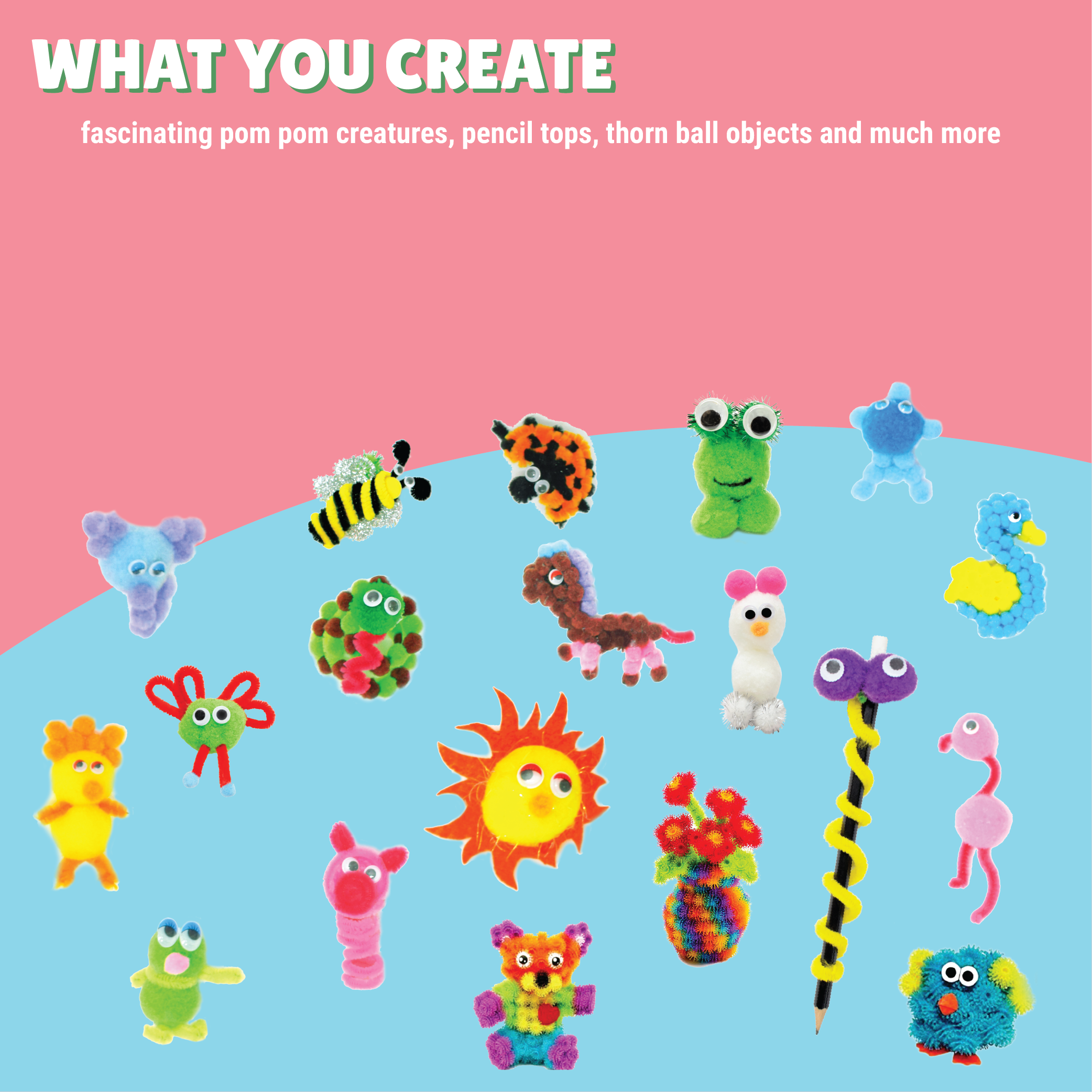 Pom Pom Craft Kit