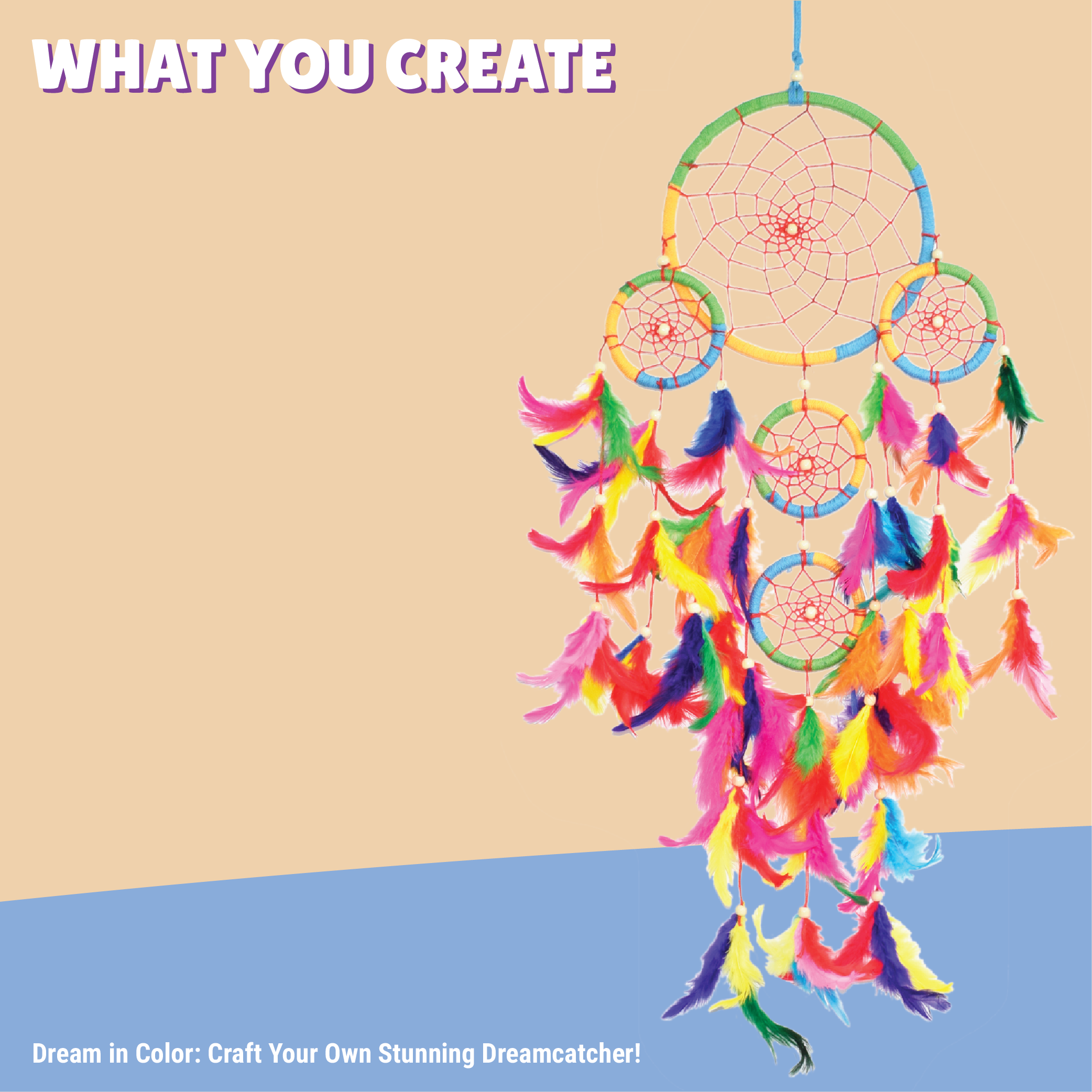 5 Ring Dream Catcher Making Kit