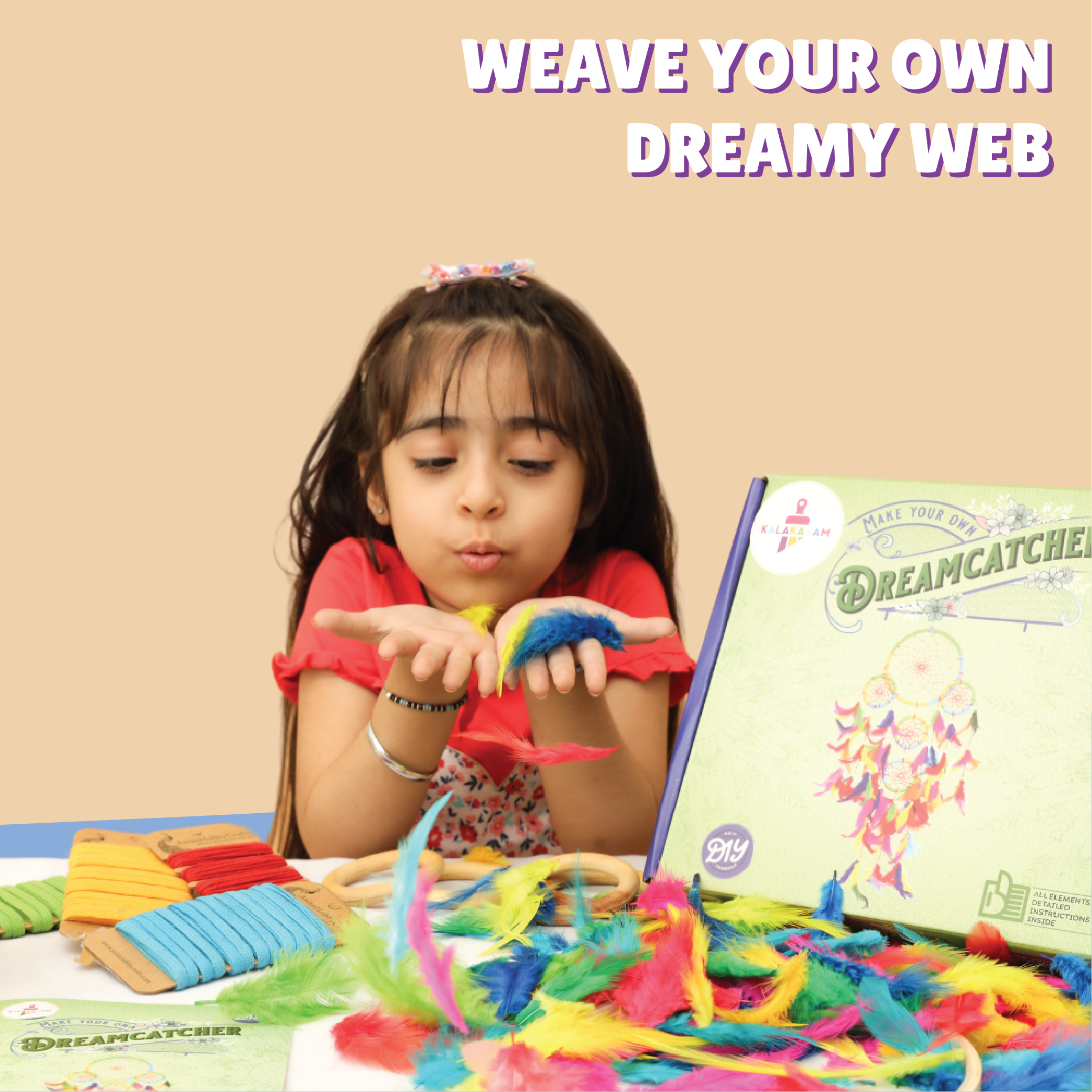 5 Ring Dream Catcher Making Kit