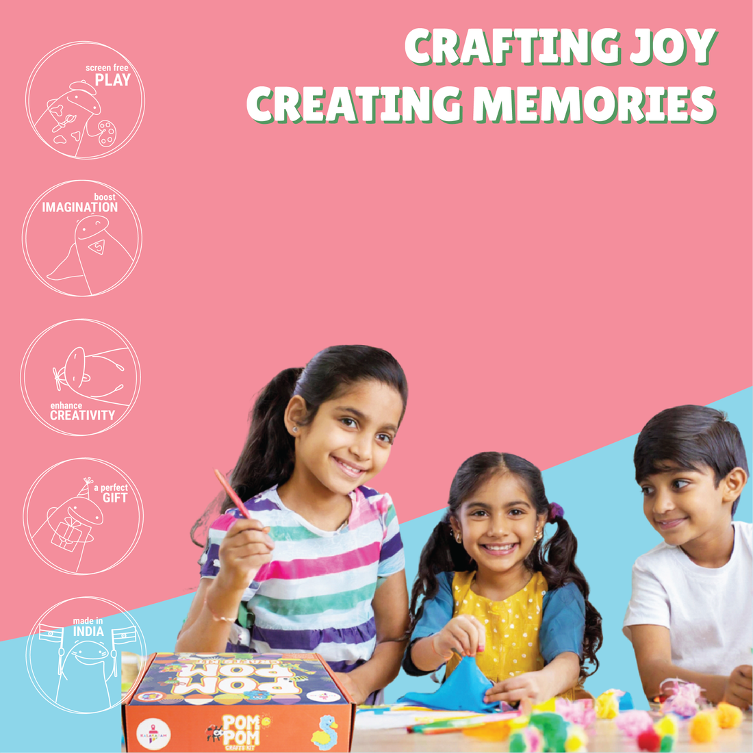 Pom Pom Craft Kit