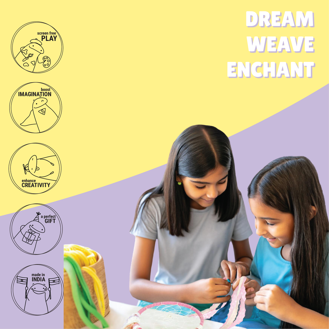 Lace Dream Catcher Making Kit